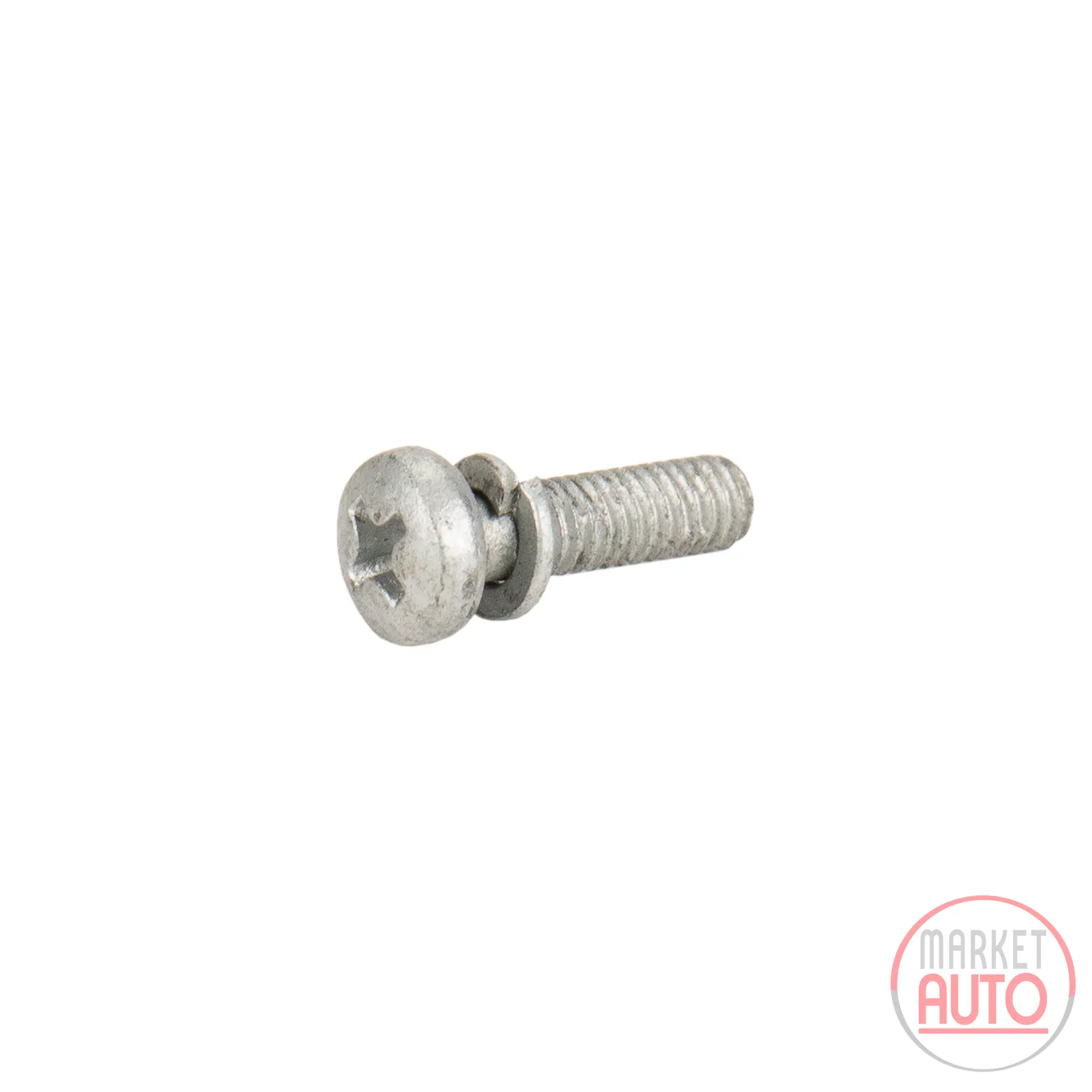 Screw with washer