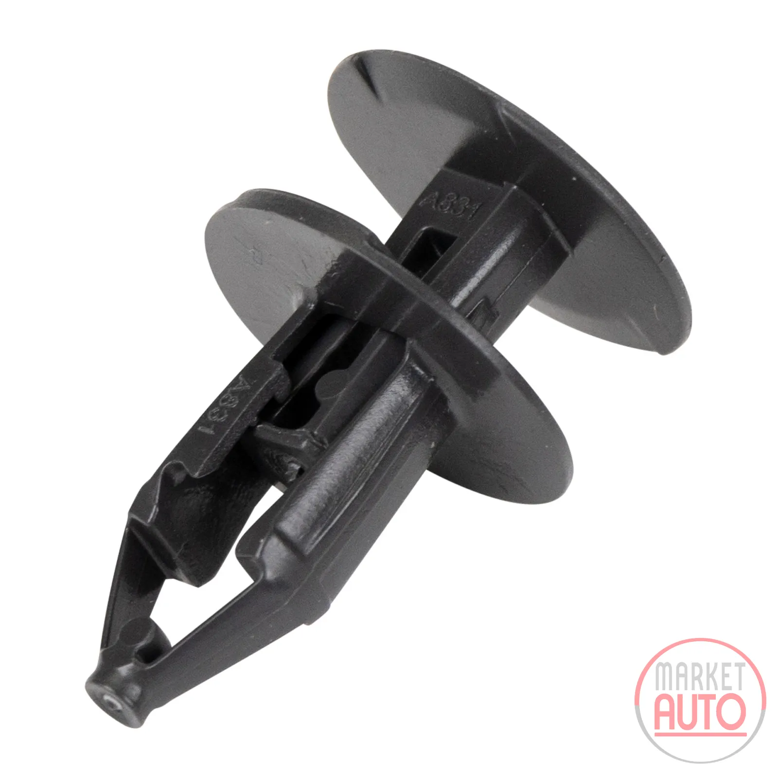 Clamping piece plug interior panel