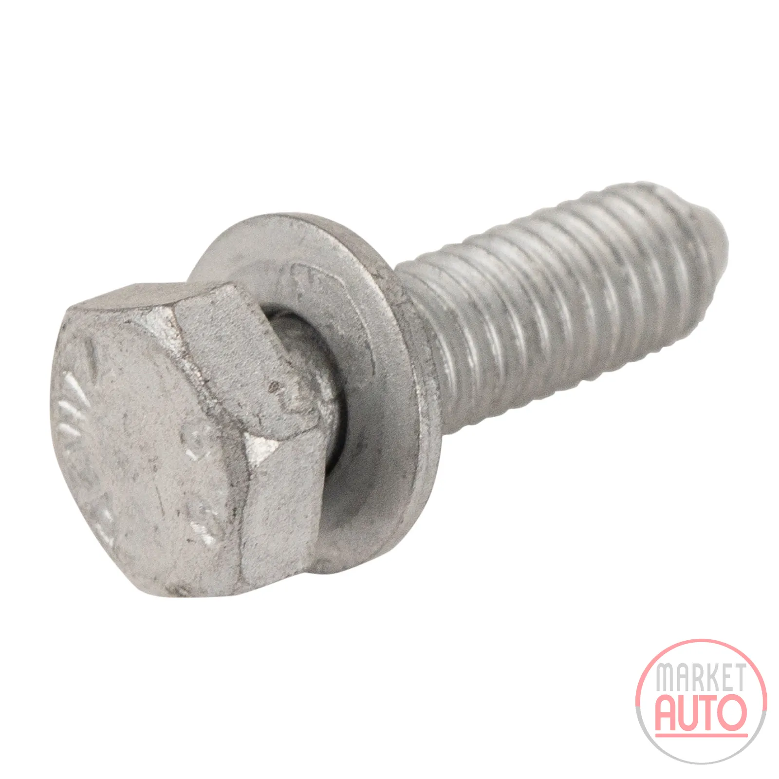 Hexagon screw with washer
