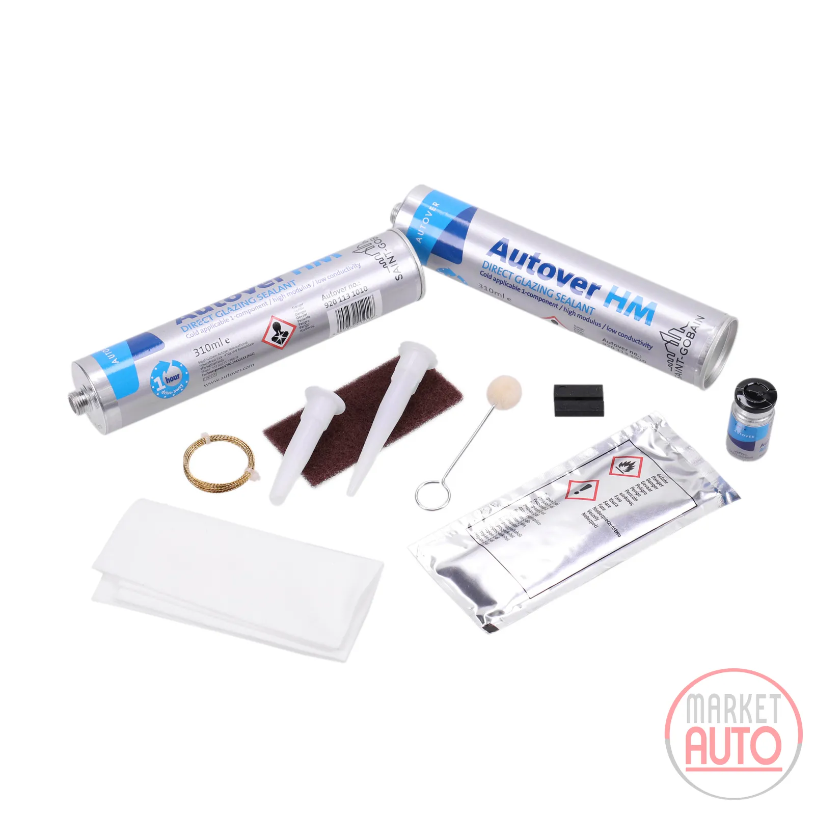 Window adhesive 2x 310ml double cartridge