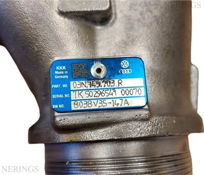 Turbocharger Remanufactured (Short manifold)(KKK)