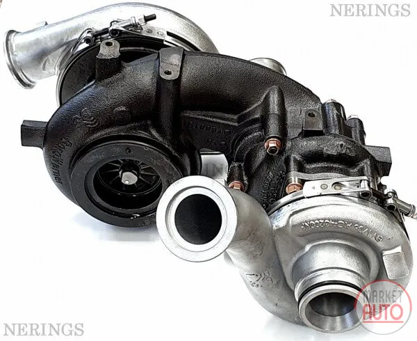 Twinturbo turbocharger Remanufactured (KKK)