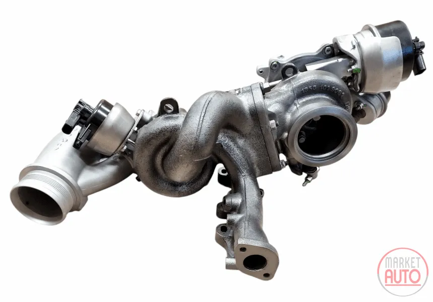 Turbocharger remanufactured (Short manifold)(KKK)-PLBE