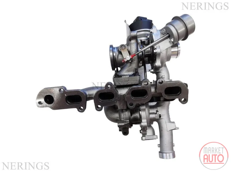 Turbocharger NEW (with original vacuum valve with sensor (BorgWarner) -CNTTL