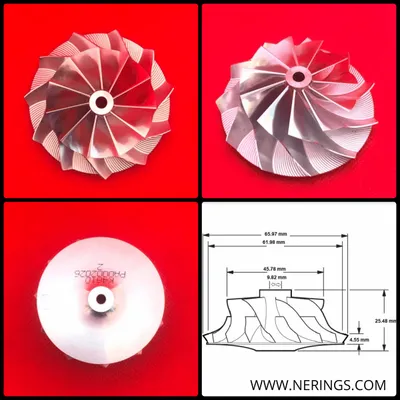 Turbocharger new (Hybrid BiTurbo (BorgWarner)-LVN