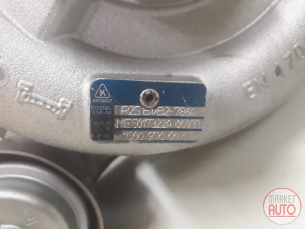 Twinturbo turbocharger Remanufactured (KKK)
