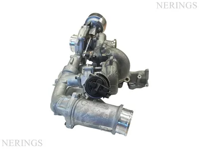 Turbocharger new (BorgWarner-OEM)(with set of recirculation tube and gasket)-DEBW