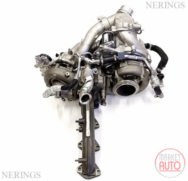 Twin turbocharger new (BorgWarner-OEM) -NLMR