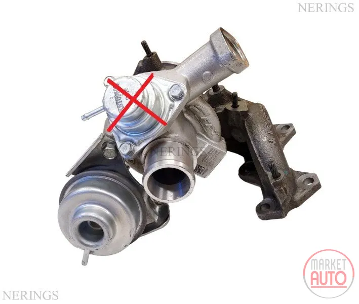 Turbocharger Remanufactured (without valve Mitsubishi-R)