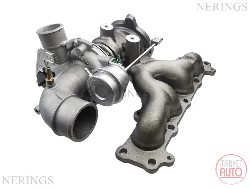 Turbocharger Remanufactured (cast iron exhaust manifold (KKK)
