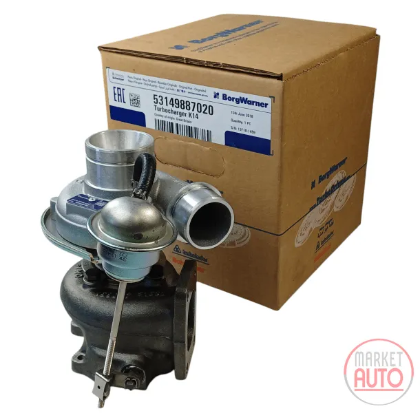 Turbocharger new (BorgWarner-OEM)-DEBW
