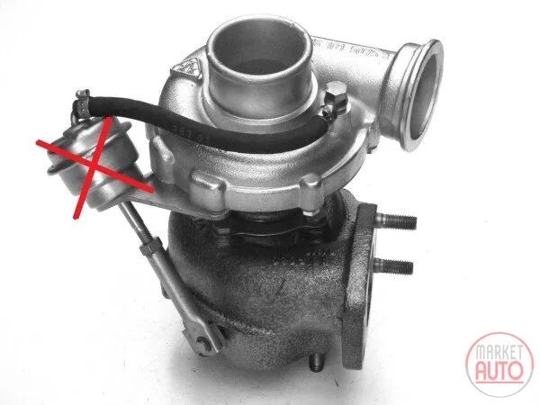 Turbocharger Remanufactured (without electronic turbo wastegate actuator KKK)
