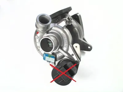 Turbocharger Remanufactured (KKK-left without electronics )