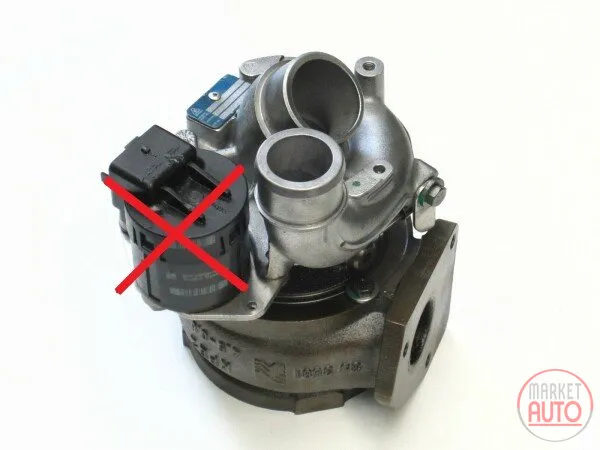 Turbocharger Remanufactured right side (without electronics KKK)