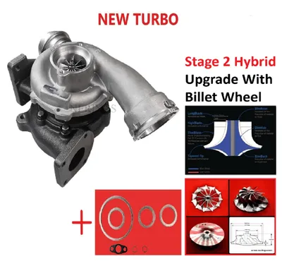 Turbocharger NEW Hybrid Turbo (GARRETT)-LVN