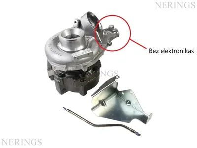 Turbocharger new (without electronics (Garrett-OEM)-NLMR