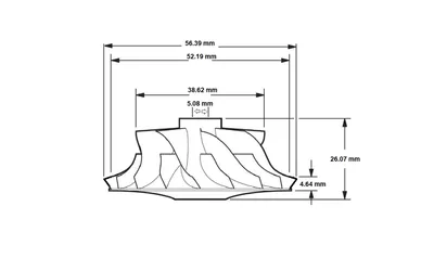 Turbocharger Remanufactured (Hybrid Turbo (GARRETT)