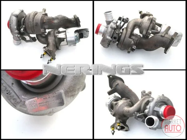 Turbocharger NEW (left little (Garret) -UKP