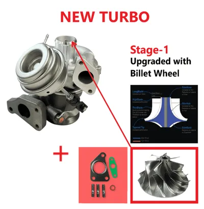 Turbocharger Upgrade Stage-1 (Garrett)-PLS