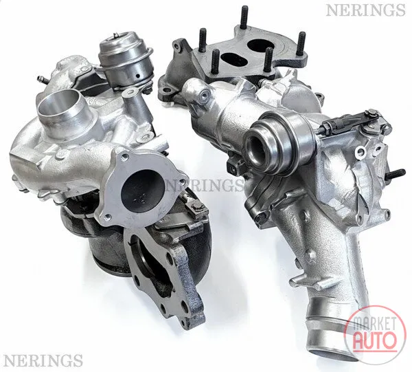 Turbocharger NEW Biturbo (Garrett small + large) -UKP