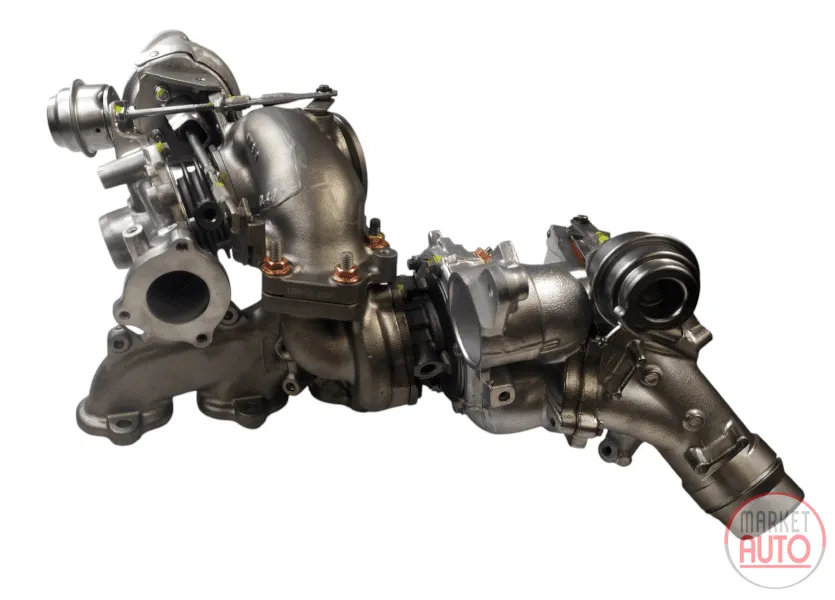 Turbocharger Remanufactured (small + large-Garrett)
