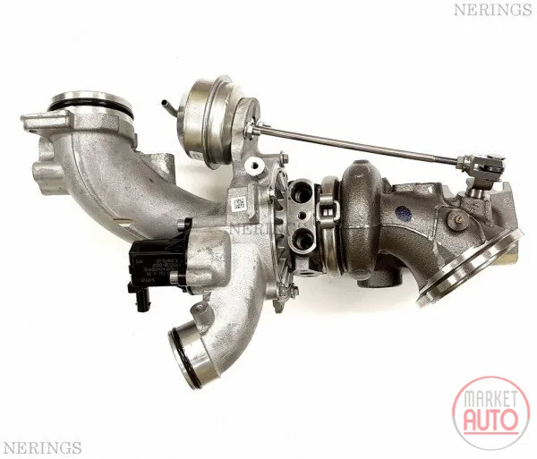 Turbocharger new original (IHI-OEM) (Left side) -NLMR