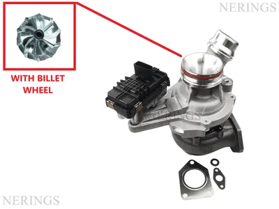 Turbocharger NEW with billet compressor wheels -CNTTL