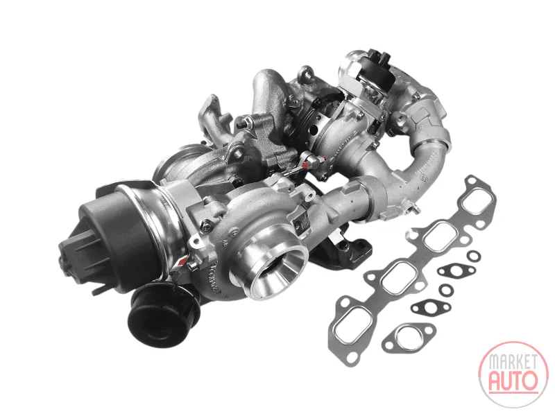 Turbocharger new with billet compressor wheels (Short manifold)-NRGS