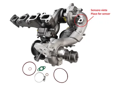 Turbocharger new with billet compressor wheels -NRGS