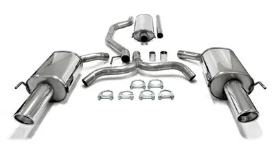 Duplex en acier inoxydable catback Opel