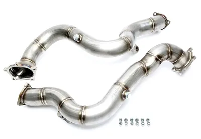 Tube d'échappement en acier inoxydable Audi