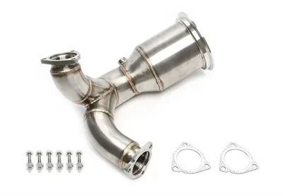 Tube d'échappement en acier inoxydable Audi