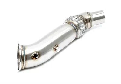 Tube d'échappement en acier inoxydable BMW