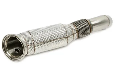 Tube d'aval avec bouclier thermique et convertisseur catalytique BMW