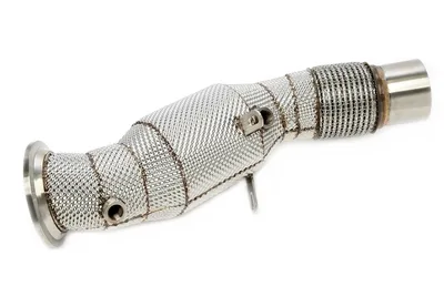Tube d'aval avec bouclier thermique et convertisseur catalytique BMW