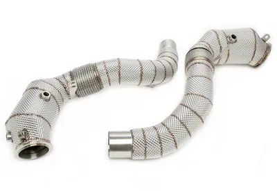 Tube d'aval avec bouclier thermique et convertisseur catalytique 5er Serie, 7er Serie, 8er Serie, X5, X6, X7