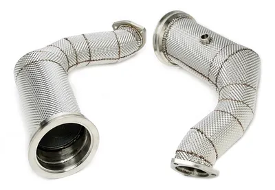 Tube d'aval avec bouclier thermique et convertisseur catalytique Audi · Lamborghini