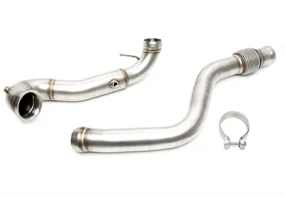Tuyau sans convertisseur catalytique avec tuyau flexible Mercedes Benz