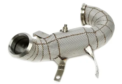 Tube d'aval avec bouclier thermique et convertisseur catalytique Mercedes Benz