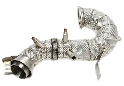 Descente avec bouclier thermique sans convertisseur catalytique Mercedes Benz