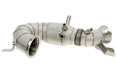Descente avec bouclier thermique sans convertisseur catalytique Mercedes Benz