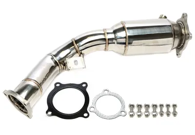 Tube d ' inclinaison en acier inoxydable avec mannequin catalytique Porsche