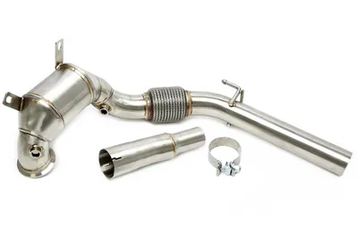 Tube d'aval en acier inoxydable pour moteurs VAG Audi · Seat · Skoda VW