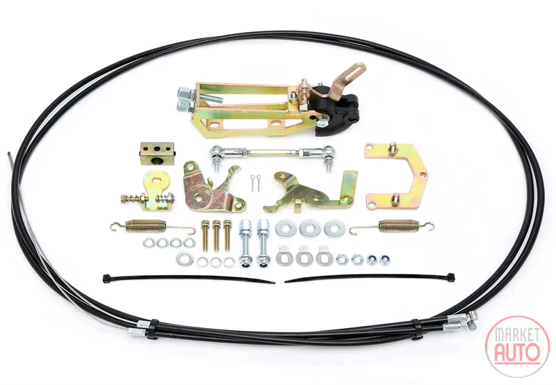 Liaison des gaz du double carburateur Universell