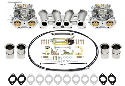 Carburateur DCOE 40mm - kit complet adapté aux moteurs à flux croisé Seat/VW 2.0l-8V Universell