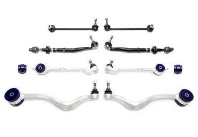 Ensemble Wishbone à essieu avant avec douilles PU BMW