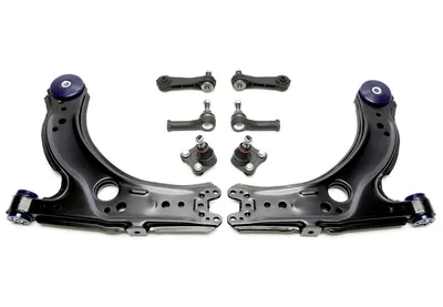 Ensemble Wishbone à essieu avant avec douilles PU Audi · Seat · Skoda · VW