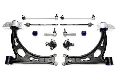 Ensemble Wishbone à essieu avant avec douilles PU Audi · Seat · Skoda · VW