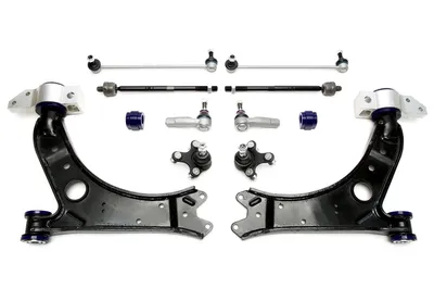 Ensemble Wishbone à essieu avant avec douilles PU Audi · Seat · Skoda · VW