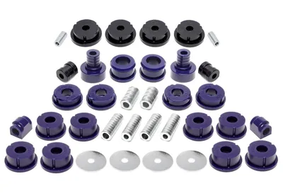 PU Bushing Kit 38 pièces BMW